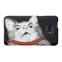 Überraschtes Katzen-Keuchen Meme - Kasten Samsung- Samsung Galaxy S2 Hüllen