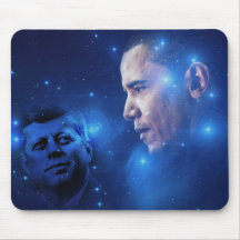 Überschreiten der Fackel, John F. Kennedy Barack O Mousepad