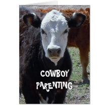 Übertriebene Geschichte über Geburt - CowboyParent Karten