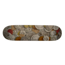 Übriges Kleingeld Individuelles Skateboard
