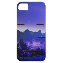 UFO-Galaxien iPhone 5 Cover