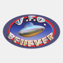 UFO-Gläubiger-Aufkleber