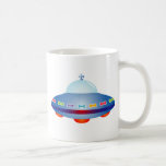 UFO-Raumschiff Tasse