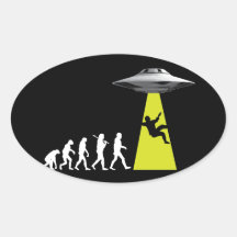 UFOvolution Stickers