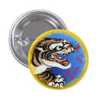 UkiyoE Animals 004 缶バッジ Tiger