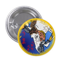 UkiyoE Animals 005 缶バッジ Horse