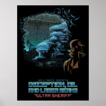 Ultra Sheriff - DOLB Bahn-Plakat