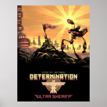 Ultra Sheriff - Entschlossenheit-Plakat