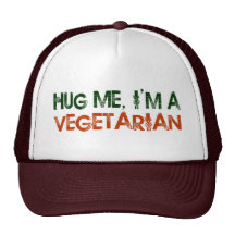 Umarmen Sie mich, den ich ein Vegetarier bin Cap
