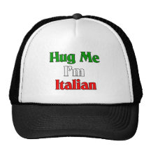 Umarmen Sie mich, den ich italienisch bin Retrocap