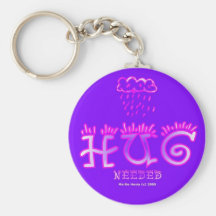 Umarmung benötigtes (2a) Keychain Schlüsselbänder