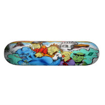 Umbau-Team Buddha Boyz - Plattform der Graffiti-Sk Personalisiertes Skateboarddeck