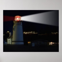 UMPQUA FLUSS-LEUCHTTURM POSTER