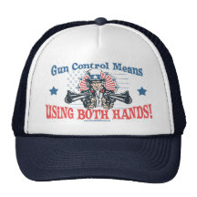 Uncle Sam Gewehr-Kontrollen-Hut Baseballmütze