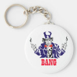 Uncle Sam Knalle Schlüsselanhänger
