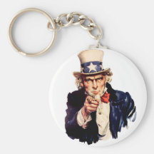 Uncle Sam Will Sie! Schlüsselbänder