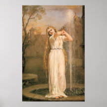 Undine durch John William Waterhouse Plakatdrucke