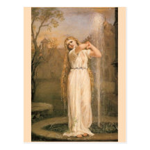 Undine durch John William Waterhouse Postkarten
