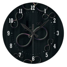 Unendlichkeits-Symbol-Wanduhr