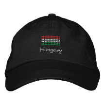 Ungarische Kappe - ungarischer Flaggen-Hut Bestickte Caps