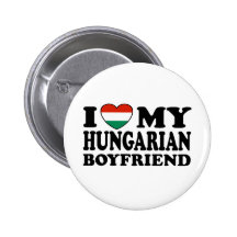 Ungarischer Freund Anstecknadelbutton