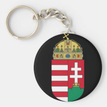 Ungarn-Emblem Schlüsselanhänger