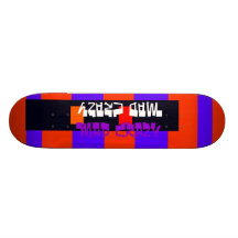 Ungewöhnliche wütender verrückter Entwurf der Skat Skateboard Brett