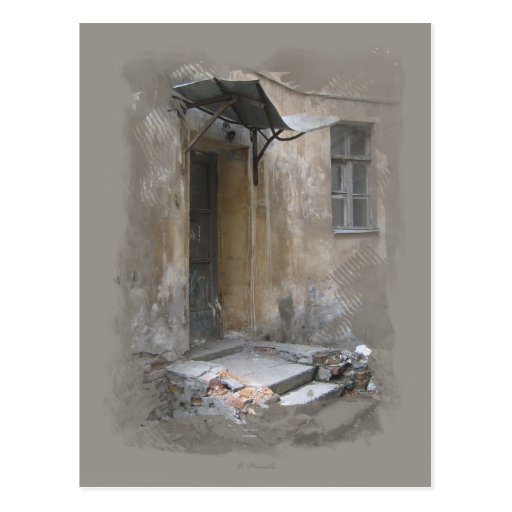 Unglamorous St. Petersburg 6 Postkarte