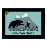 Unglaublich witzig Weihnachten Grußkarten