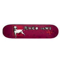 Unhöflicher Kumpel Personalisierte Skatedecks