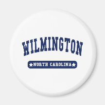 Uni-Artt-shirts Wilmingtons Nord-Carolina Magnete