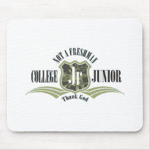 Uni-Jüngeres nicht ein Neuling Mousepads