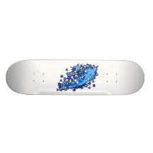 Unicorn_Gallop Bedrucktes Skateboard