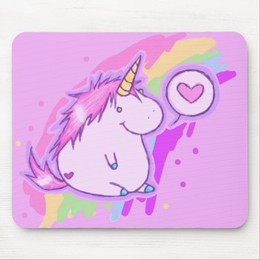Unicorn-Liebe Mauspads