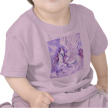 Unicorns-Flug von extravagantem Shirt