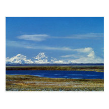 Unimak Insel-Spitzen, Roundtop, Isanotski, Shishal Postkarte
