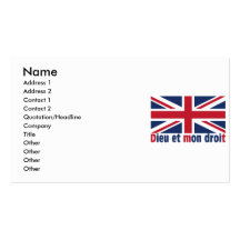 UNION_JACK VISITENKARTE