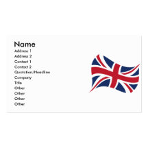 UNION_JACK VISITENKARTENVORLAGE