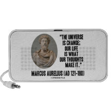 Universum Marcus Aurelius ist Änderungs-Gedanken-Z Mini Speaker