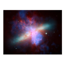 Unordentlichere 82 Raum-Galaxie Postkarte