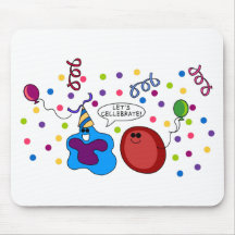 Uns gelassen Cellebrate Mousepads