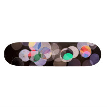 Unscharfes Licht-Skateboard Skateboardbrett