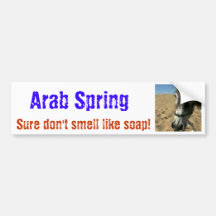 Unschuld des Moslems Araber-Frühlinges Autoaufkleber