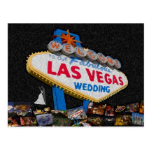 Unser fabelhaftes Las Vegas, das Postkarte Wedding