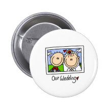 Unser Hochzeits-Knopf Button