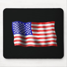 Unsere amerikanische Flagge Mousepad