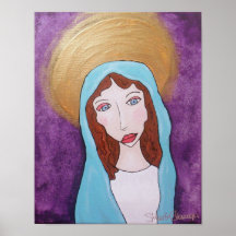 Unsere heilige Mutter Posterdruck