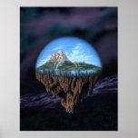 Unsere Insel-Erde Poster