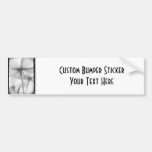 Unter Blumen - Infrarot-B&W Autosticker