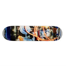 Unter der Haube abstrakt Personalisiertes Skateboarddeck
